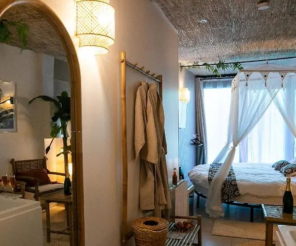 Bali Serenity Balneo Et Lit Rond Lägenhet